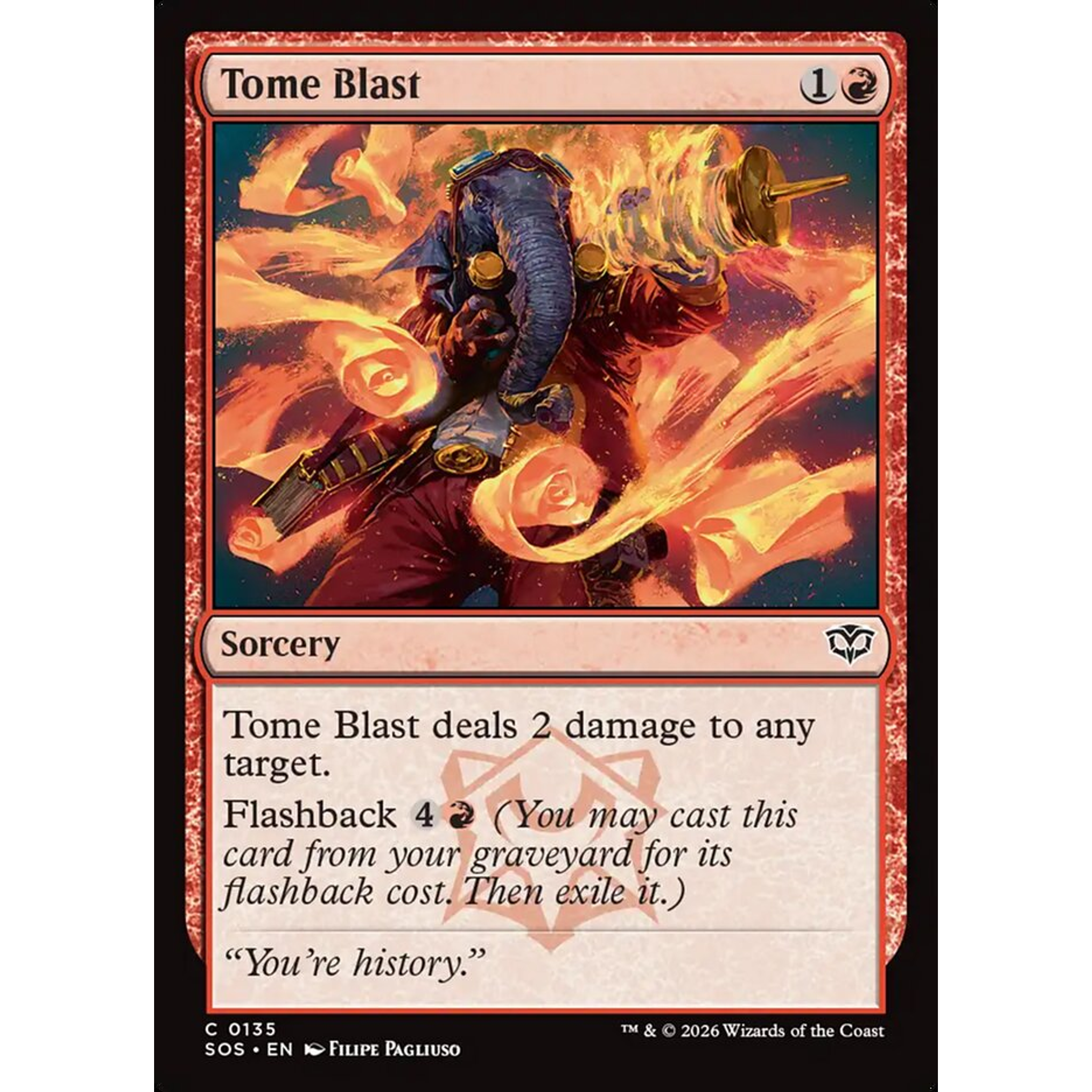 Tome Blast (SOS 135) — Moore Collectables UK