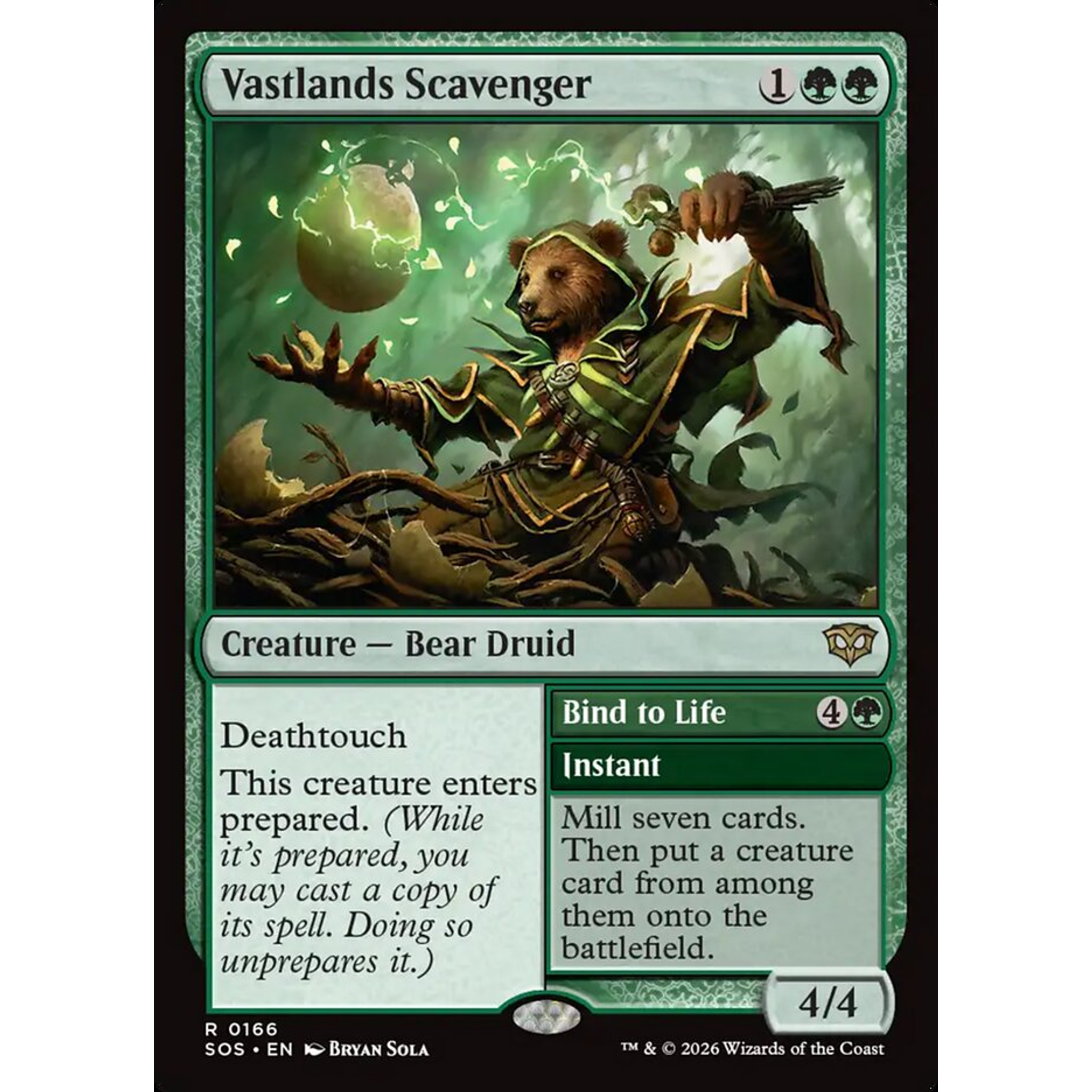 Vastlands Scavenger // Bind to Life (SOS 166) — Moore Collectables UK