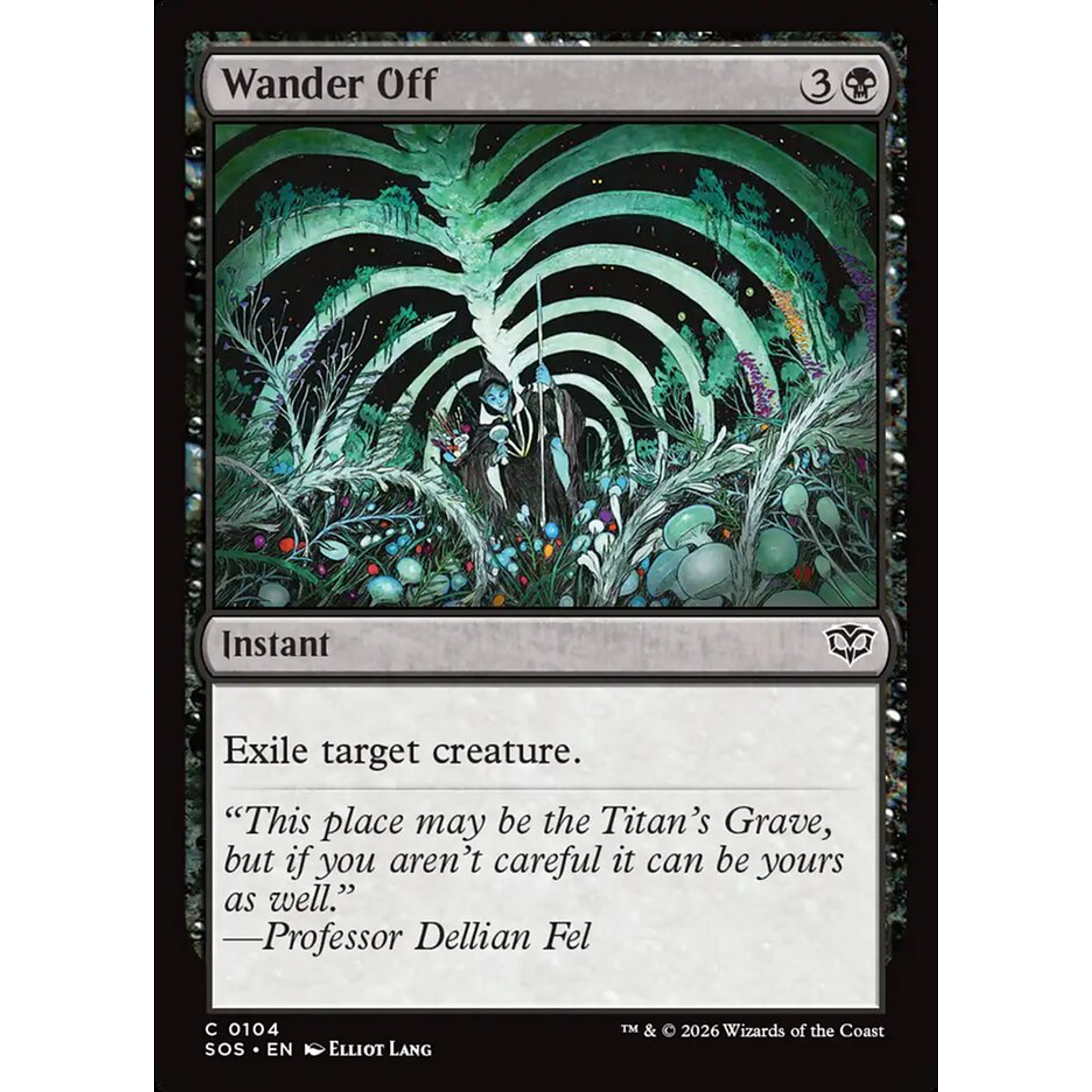 Wander Off (SOS 104) — Moore Collectables UK