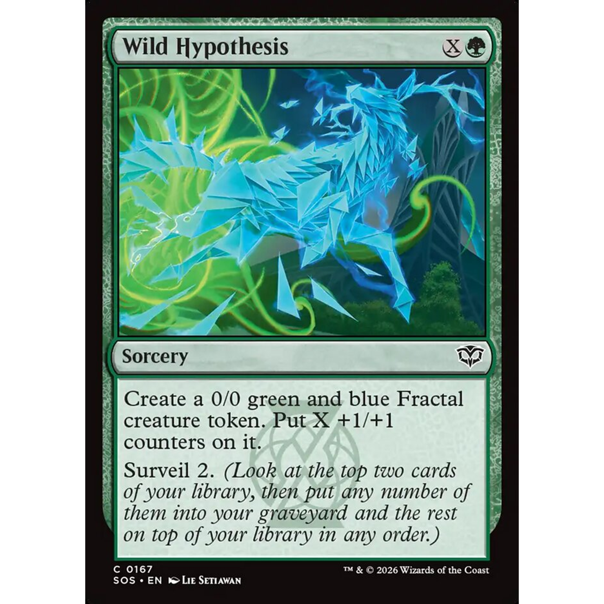 Wild Hypothesis (SOS 167) — Moore Collectables UK