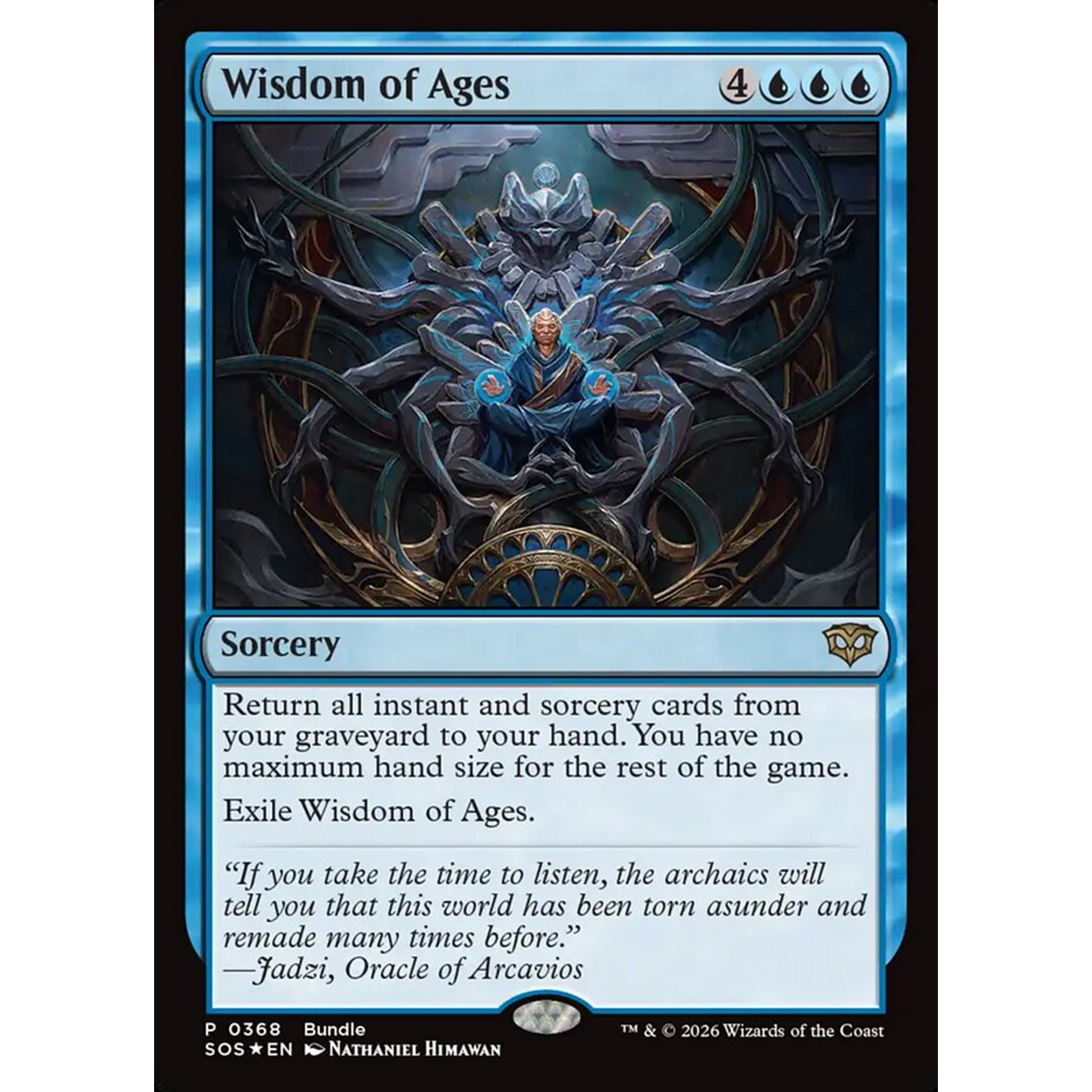 Wisdom of Ages (SOS 368) — Moore Collectables UK