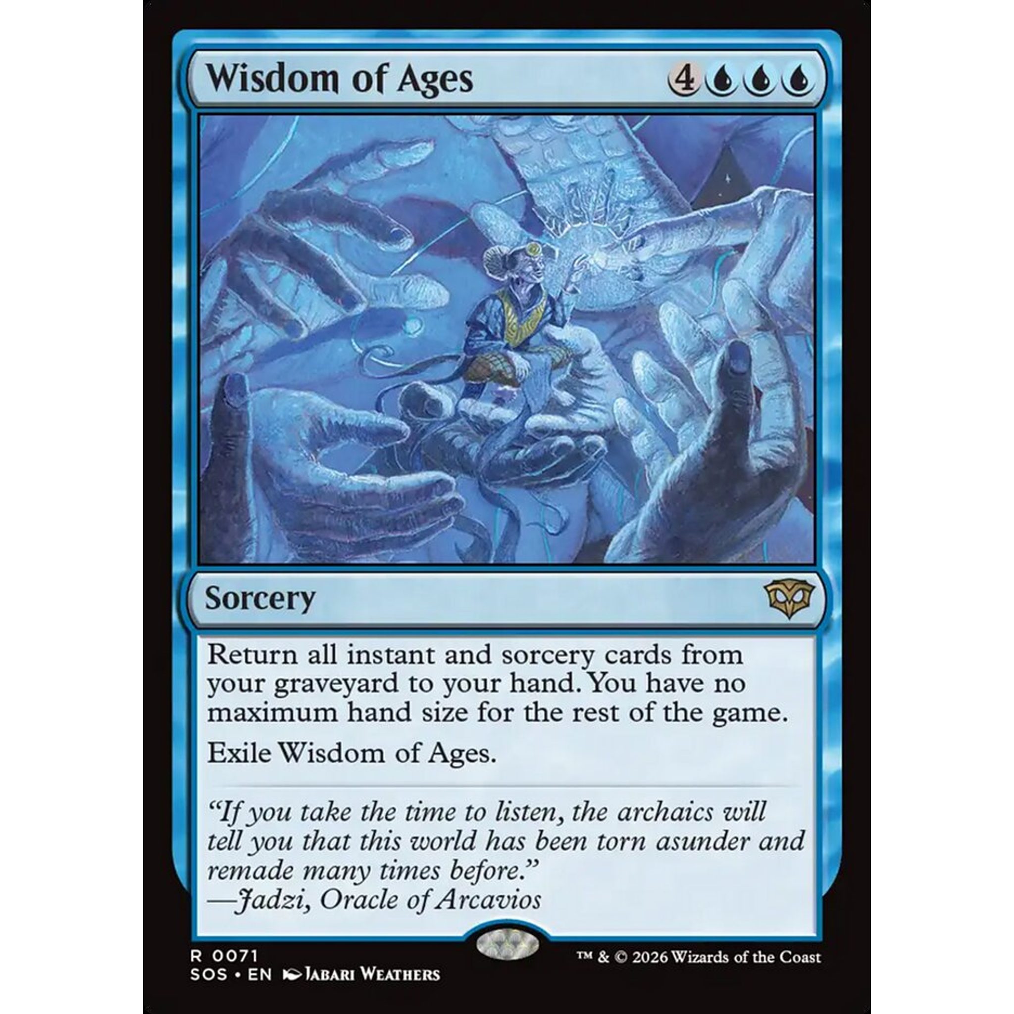 Wisdom of Ages (SOS 71) — Moore Collectables UK