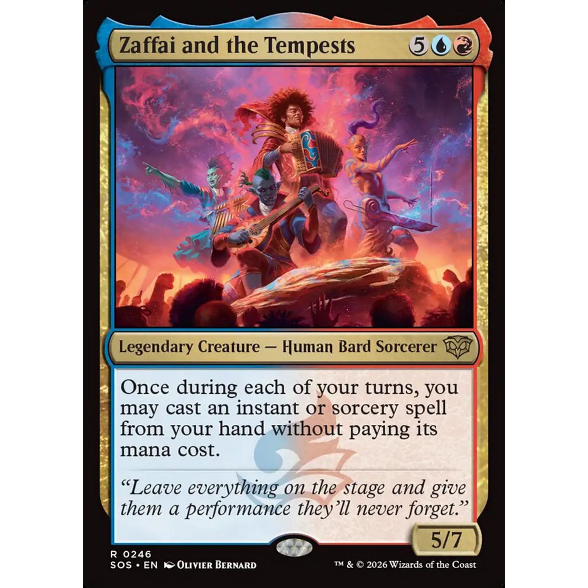 Zaffai and the Tempests (SOS 246) — Moore Collectables UK