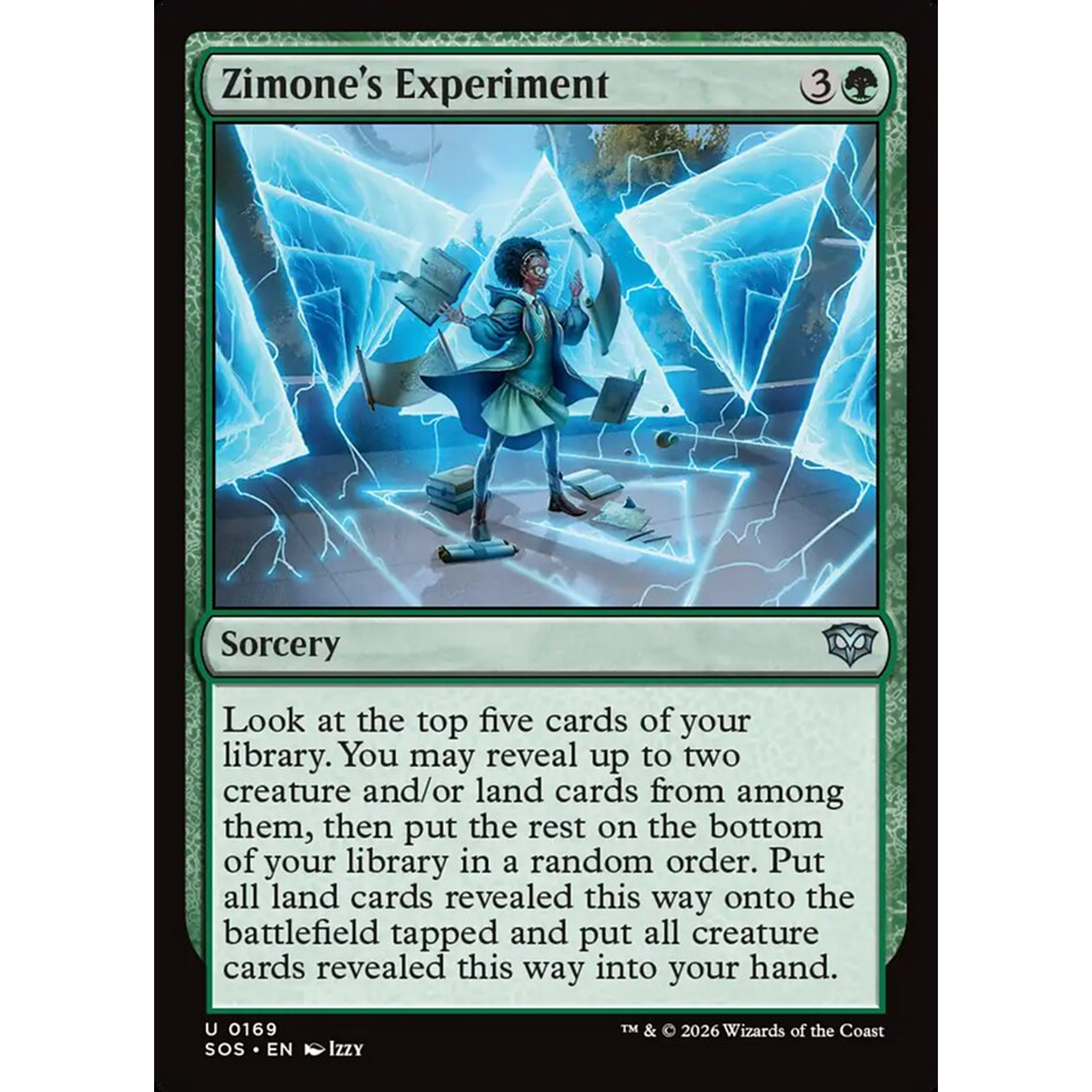 Zimone's Experiment (SOS 169) — Moore Collectables UK